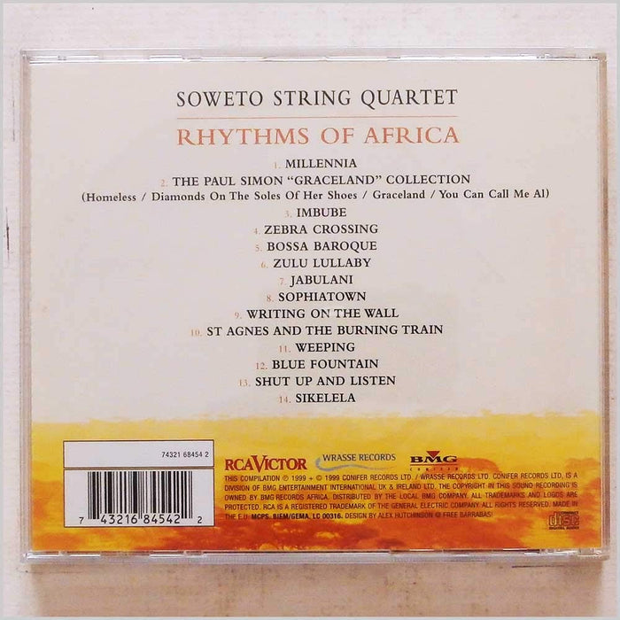 Soweto String Quartet - Rhythms Of Africa;