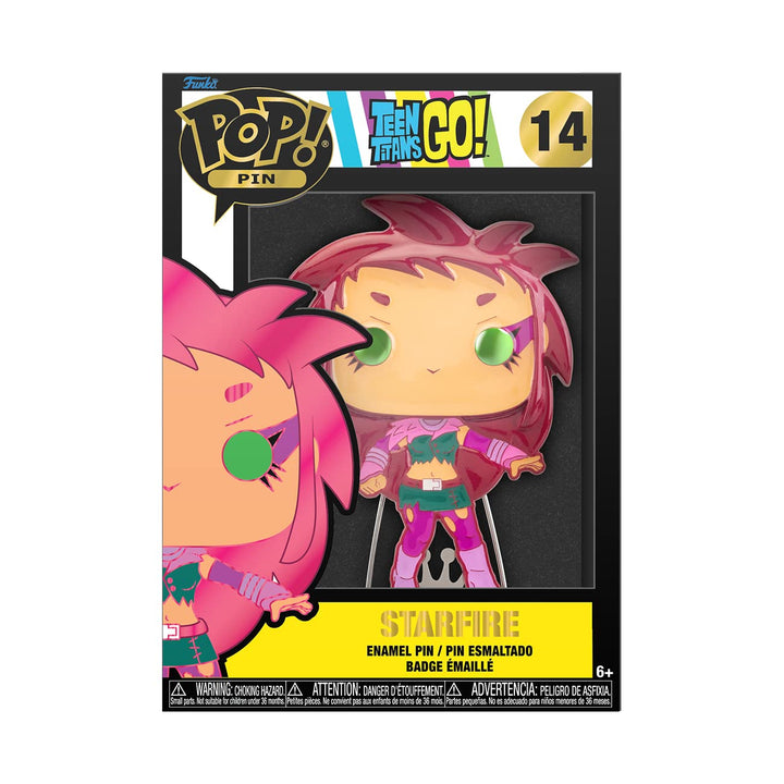 Teen Titans Go!: Funko Pop! Pin - Starfire (Enamel Pin / Enamel Pin);