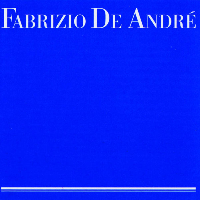 Fabrizio De Andre' - Fabrizio De Andre' (Blue);