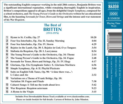 Benjamin Britten - The Best Of;