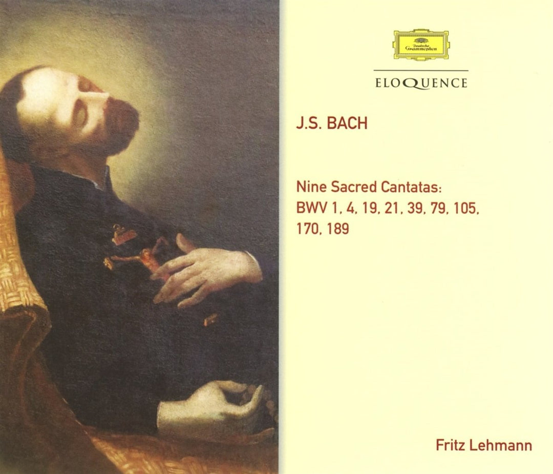 Johann Sebastian Bach - Nine Sacred Cantatas (3 Cd);