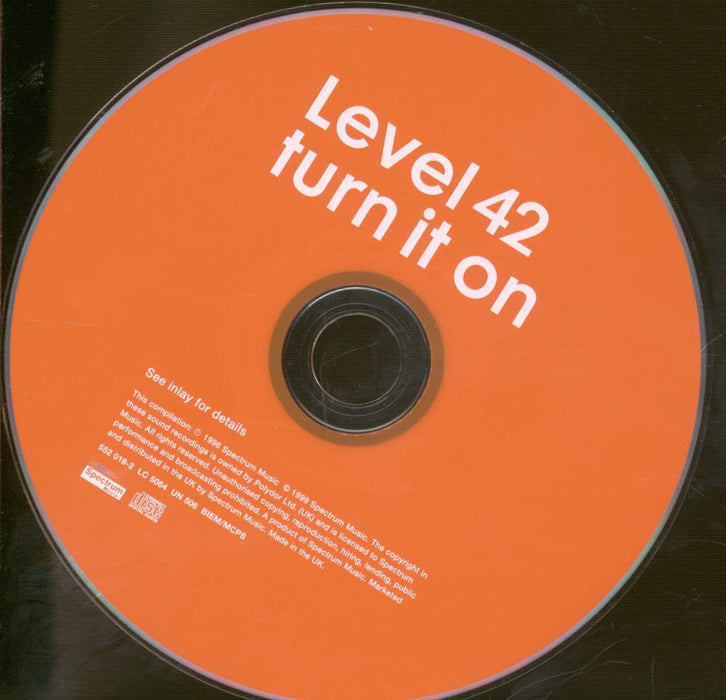 Level 42 - Turn It On;