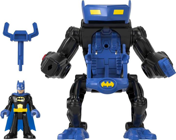 Dc Comics: Fisher Price - Dc Super Friends - Batman Mech Battling Robot;