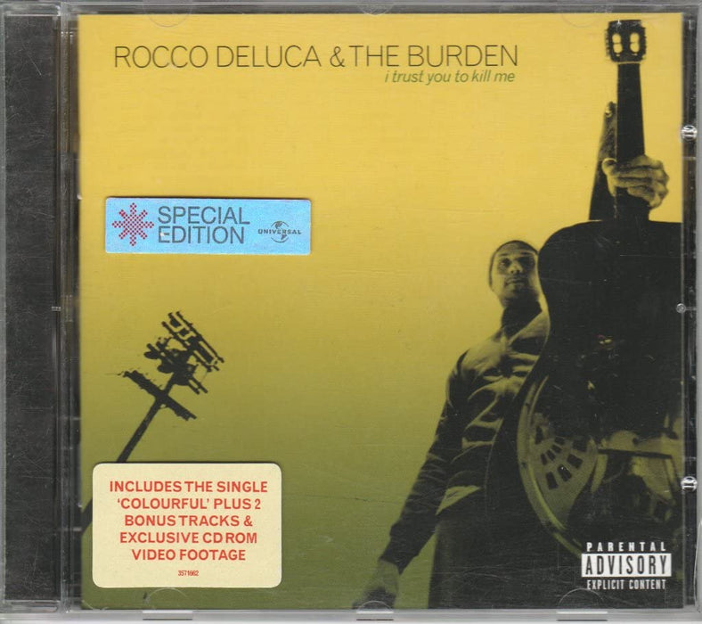Rocco Deluca & The Burden - I Trust You To Kill Me;