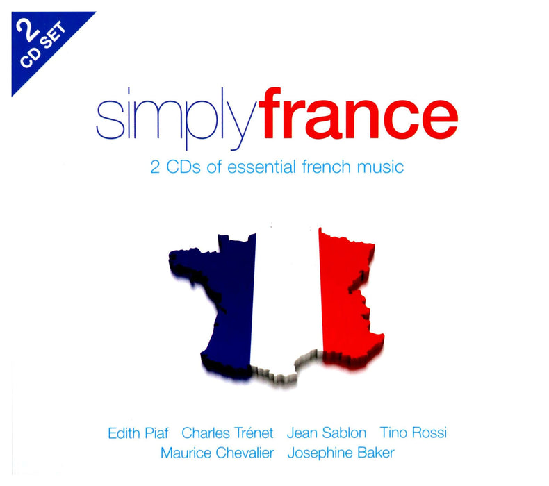 Simply France (2 Cd's Of Essential French Music) / Various (2 Cd);