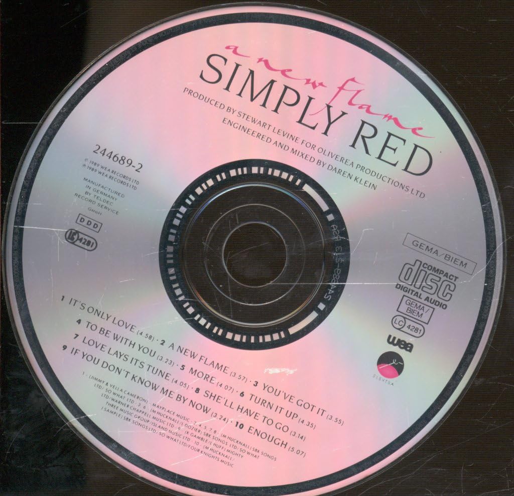 Simply Red - A New Flame;