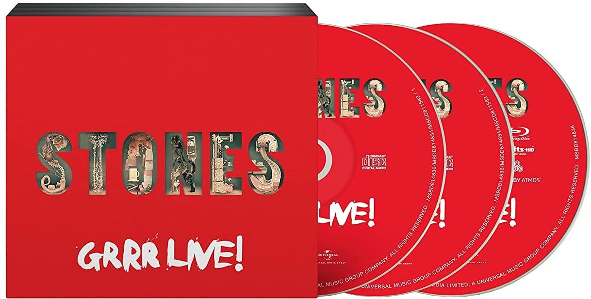 Rolling Stones (The) - Grrr Live! (2 CDs+Blu-Ray);