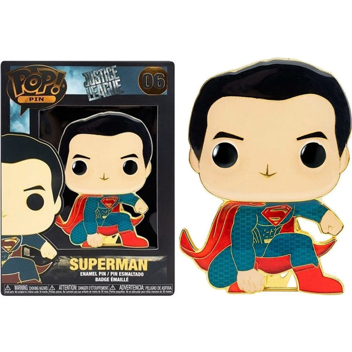 Dc Comics: Funko Pop! Pin - Superman (Transluscent) (Enamel Pin / Enamel Pin);