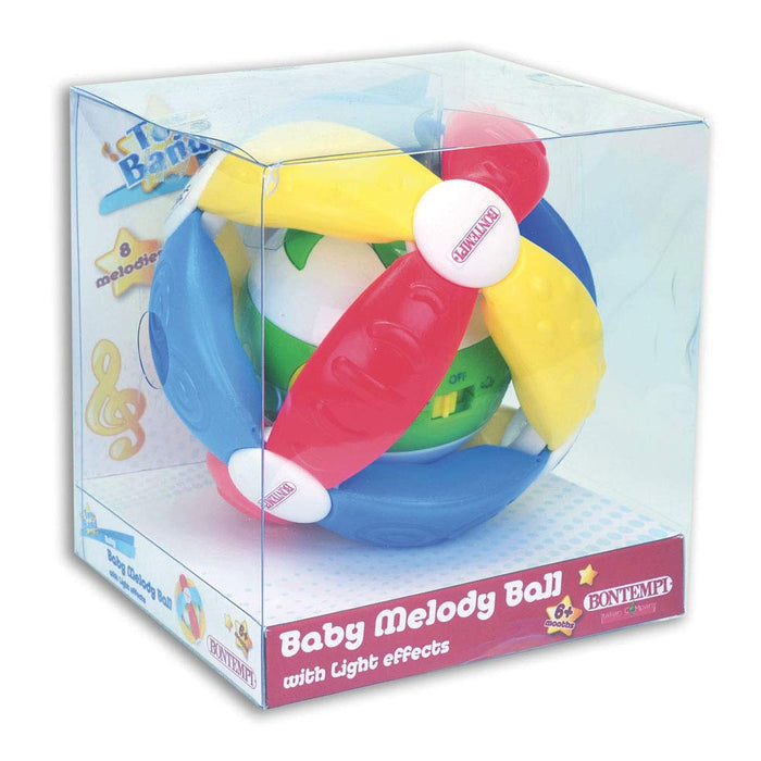 Bontempi 70 2225 - Baby Palla Musicale, 8 Melodie Preregistrate, Effetti Sonori;