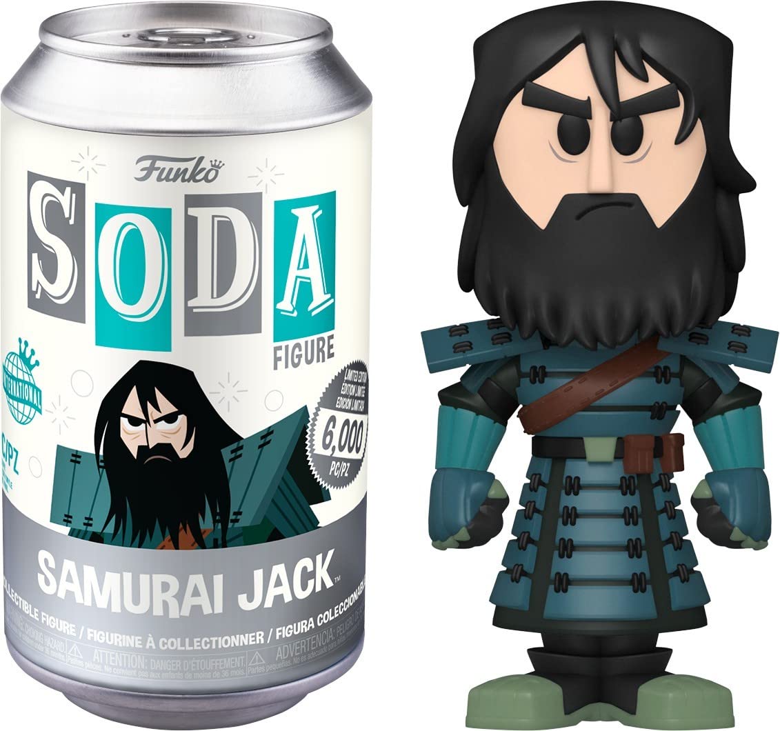 Samurai Jack: Funko Pop! Soda - Armored Jack (Limited) (Collectible Fi ...