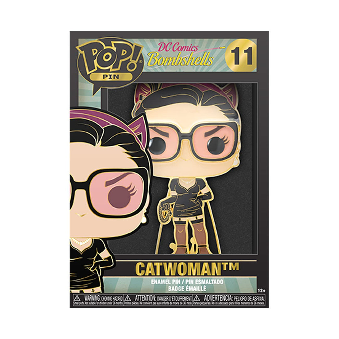 Dc Comics: Funko Pop! Pin - Catwoman (Enamel Pin / Spilla Smaltata);