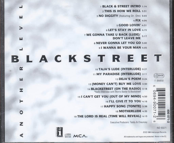 Blackstreet - Another Level;