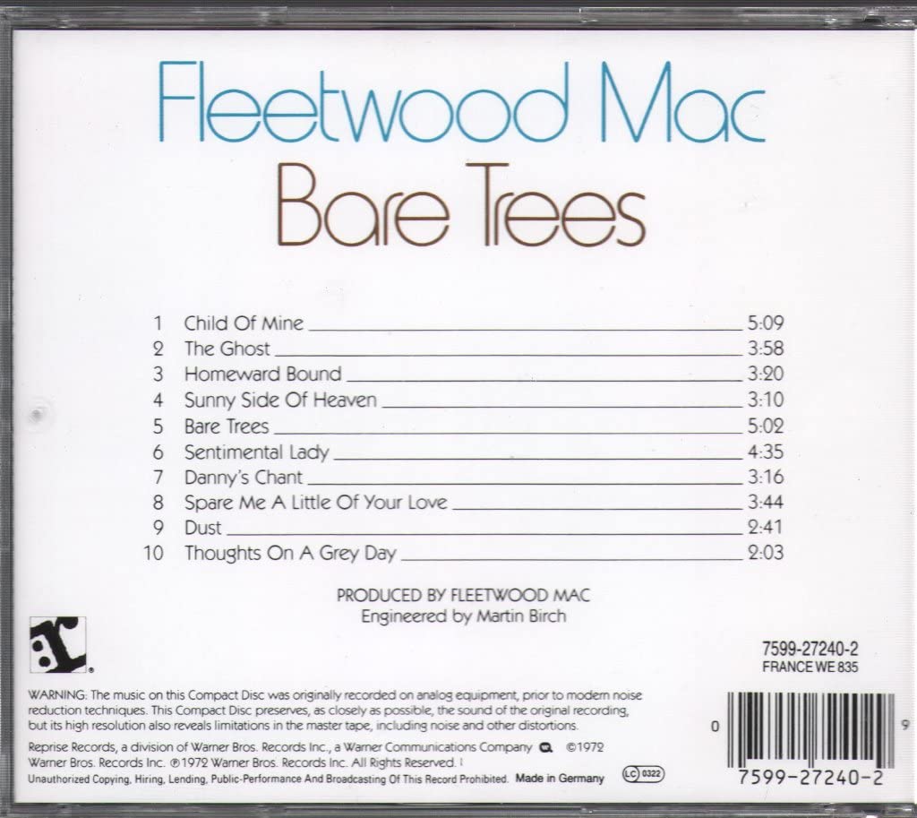 Fleetwood Mac - Bare Trees;