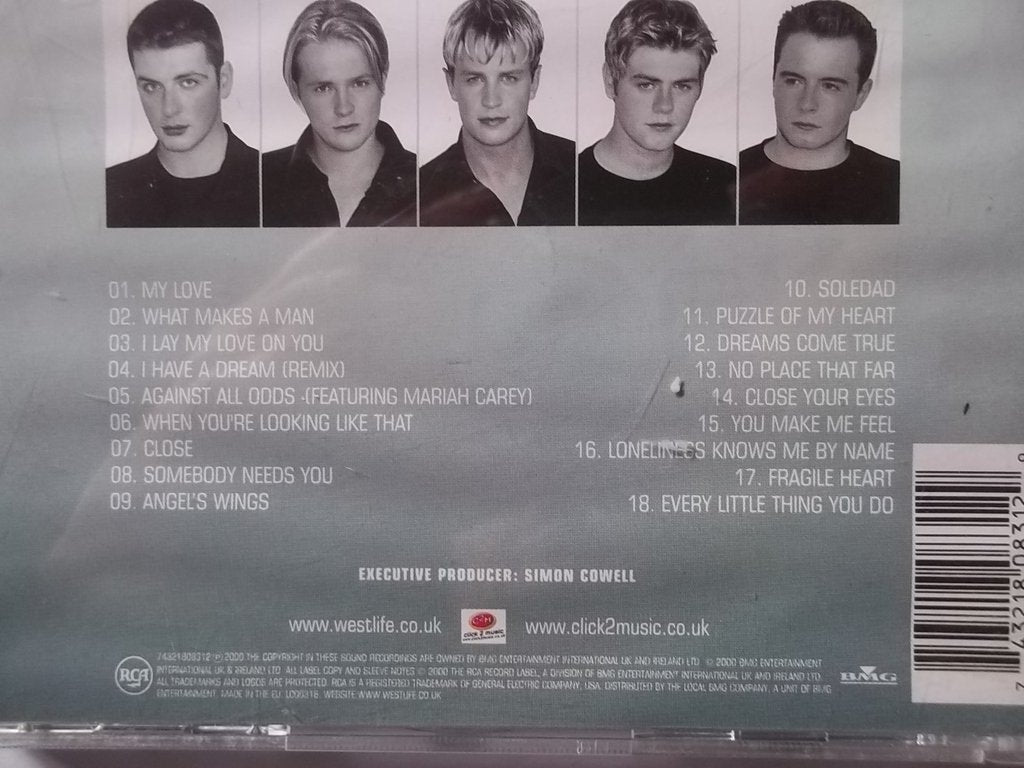 Westlife - Coast To Coast;