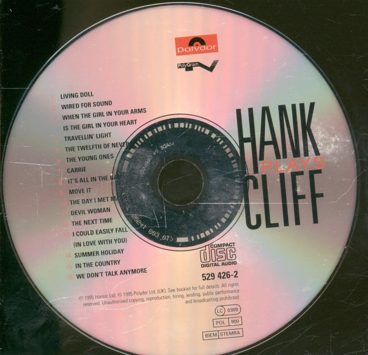 Hank Marvin - Hank Plays Cliff;