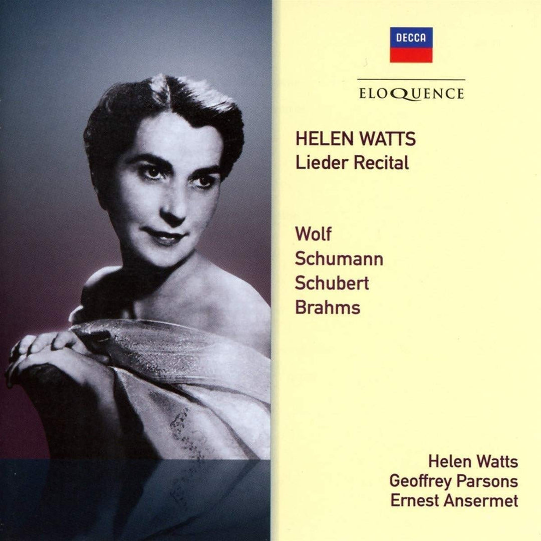 Helen Watts: Lieder Recital (2 Cd);