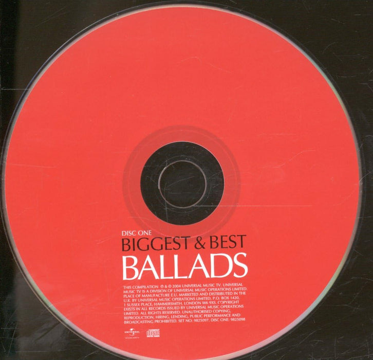 Biggest & Best Ballads / Various;
