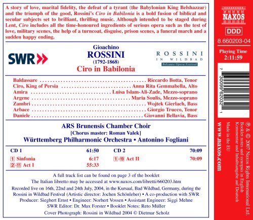 Gioacchino Rossini - Ciro In Babilonia (2 Cd);