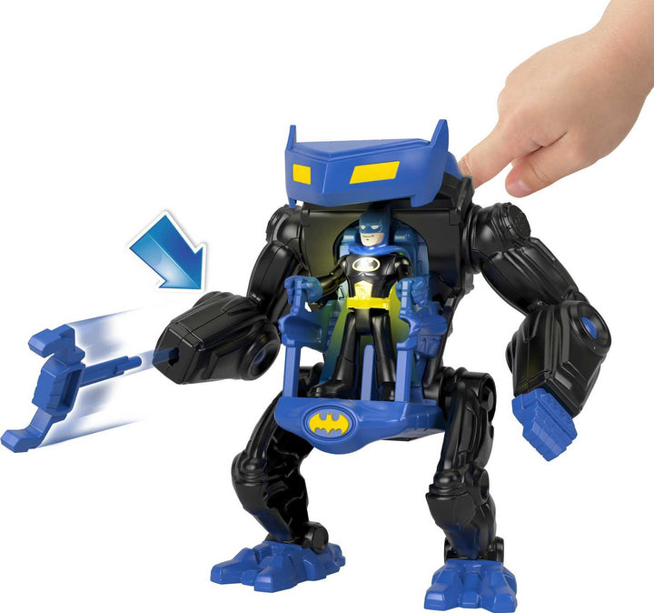 Dc Comics: Fisher Price - Dc Super Friends - Batman Mech Battling Robot;