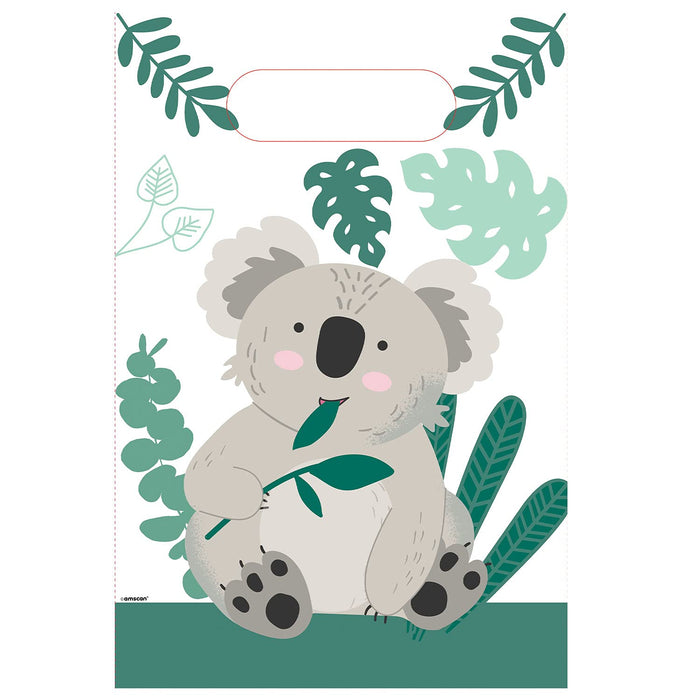 Amscan: 8 Paper Bags Koala Q. Loot Bag Carta Koala;