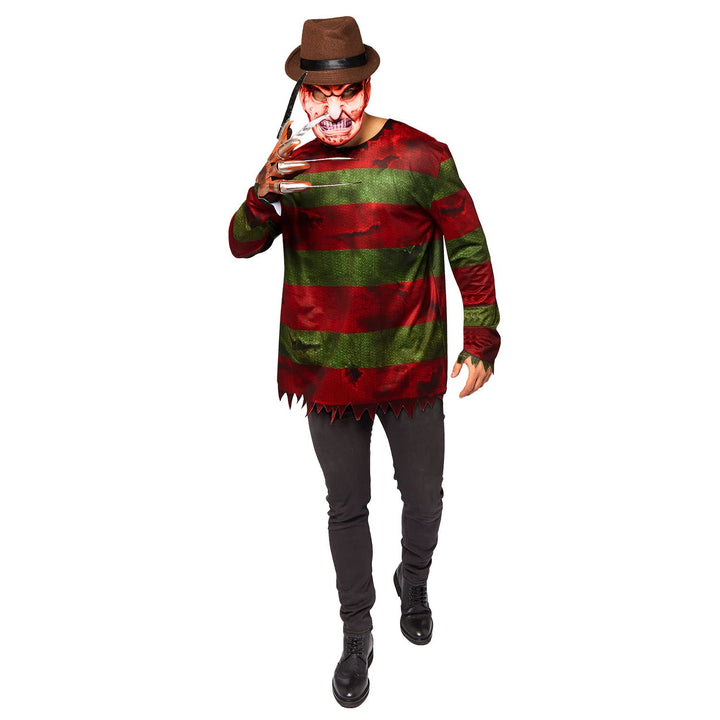 Amscan: Adult Costume Freddy Kruger Size L Wbh;