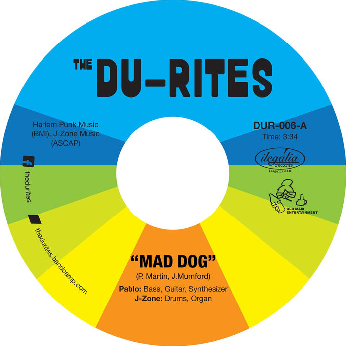 Du-Rites (The) (J-Zone & Pablo Martin) - Mad Dog / Cheap Cologne;