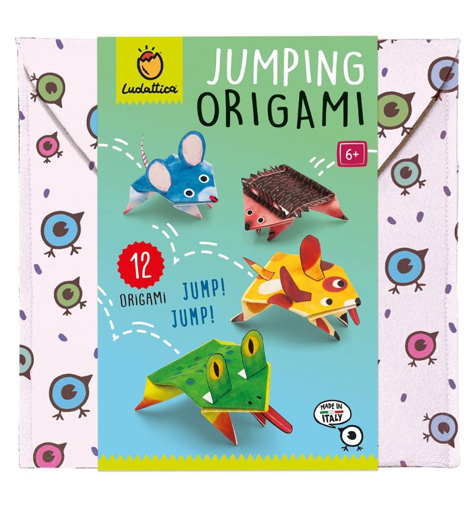 Education: Easy Origami - Jump Jump; — Takeforshop