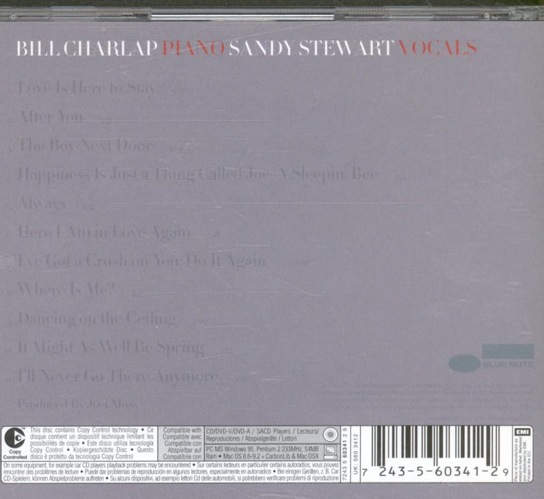 Bill Charlap & Sandy Stewart - Love Is Here To Stay;