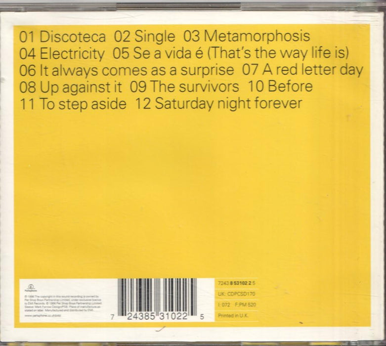 Pet Shop Boys - Bilingual;