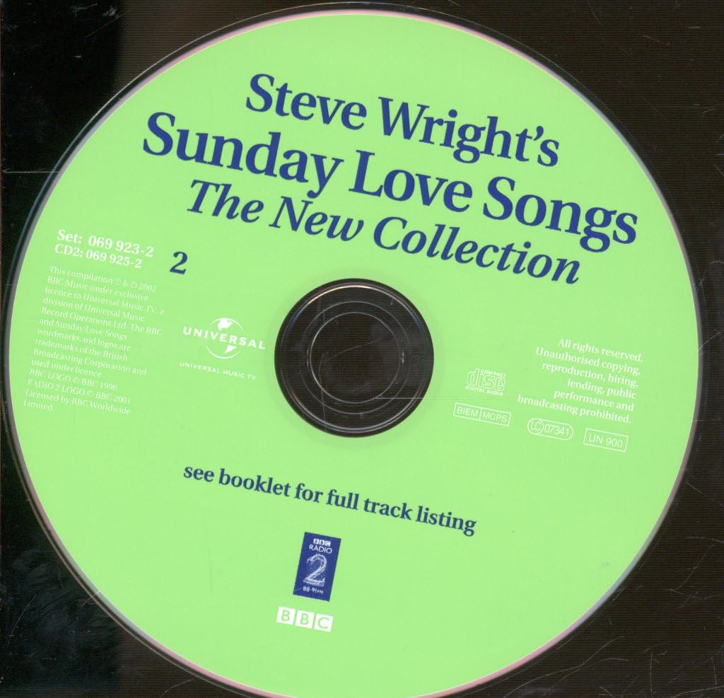 Steve Wright's Sunday Love Songs: New Collection / Various (2 CDs);