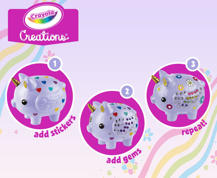 Crayola: Set Decora Il Tuo Salvadanaio Creations;