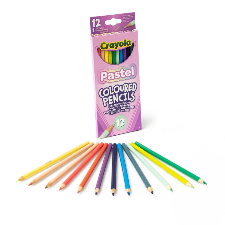 Crayola: 12 Matite Colorate - Pastel;