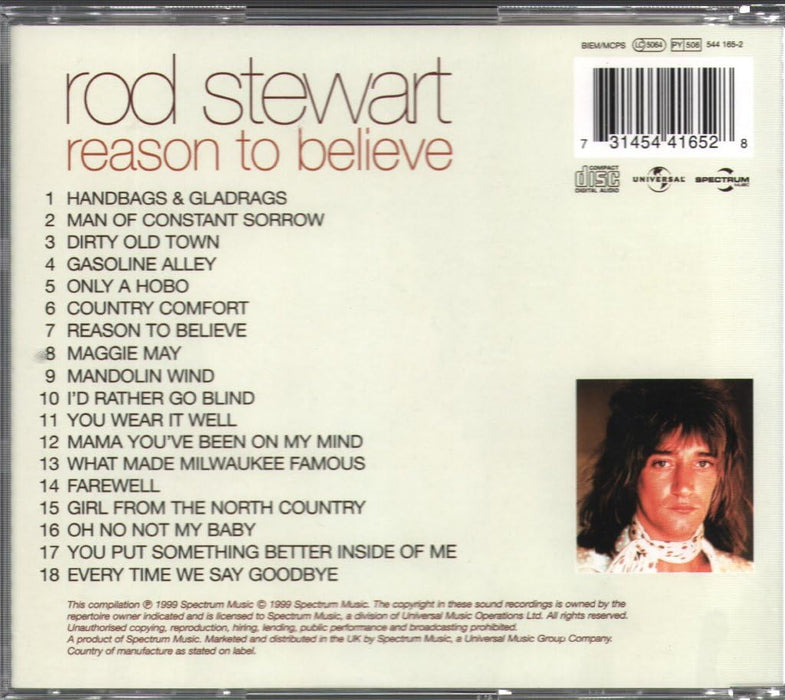 Rod Stewart - Reasons To Believe;