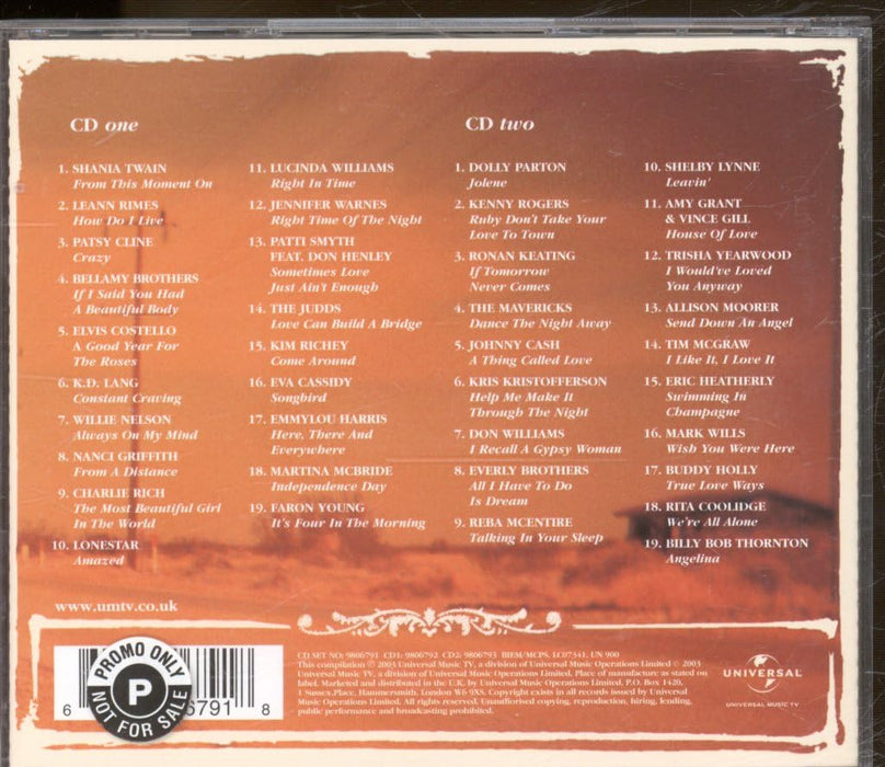 Country Love / Various (2 CDs);