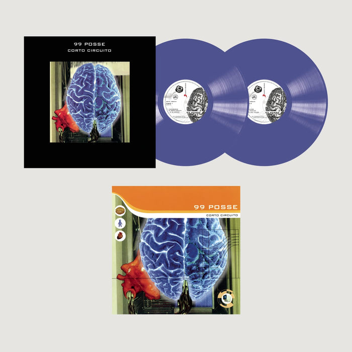 99 Posse - Corto Circuito (Colorato Blue) (2 Lp);