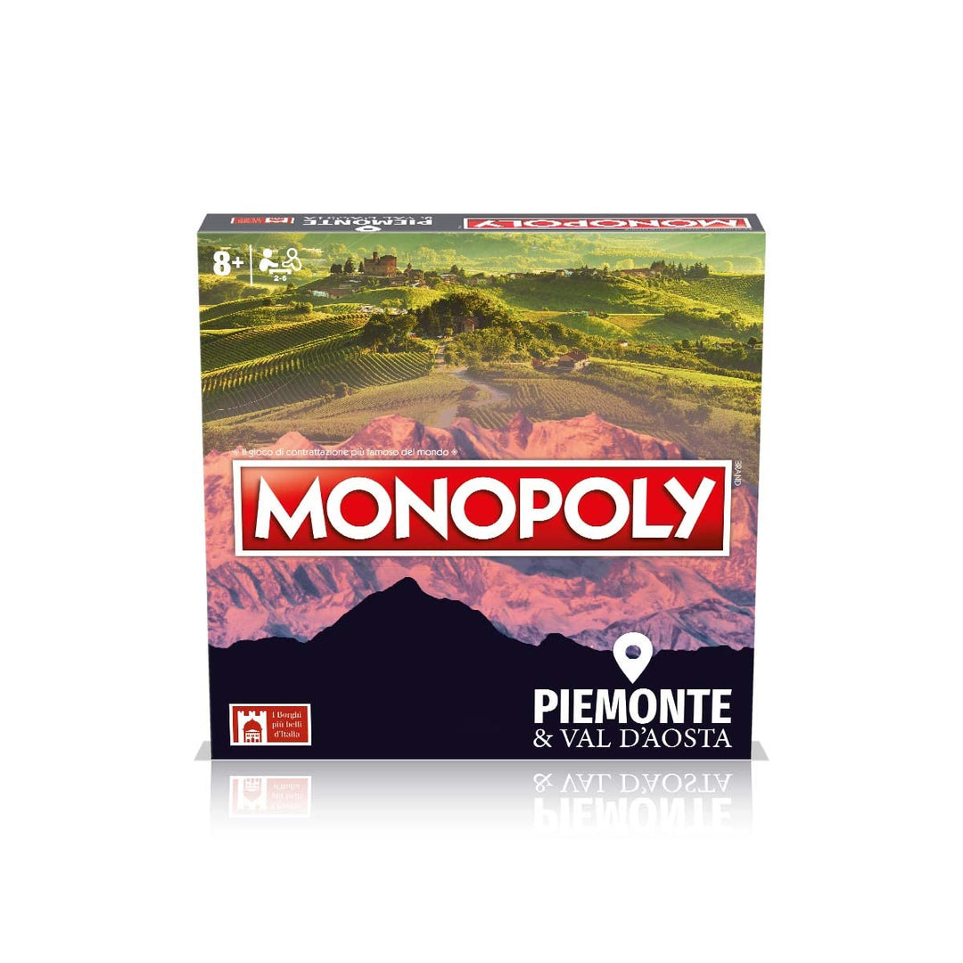 MONOPOLY - THE MOST BEAUTIFUL VILLAGES IN ITALY - PIEDMONT AND AOSTA VALLEY 