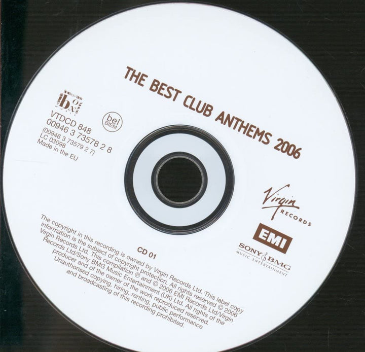 Best Club Anthems 2006 (The) / Various (2 Cd);