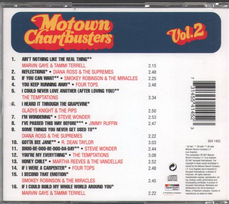 Motown Chartbusters Vol 2 / Various;