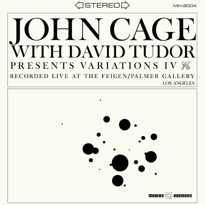 John Cage With David Tudor - Variations IV;