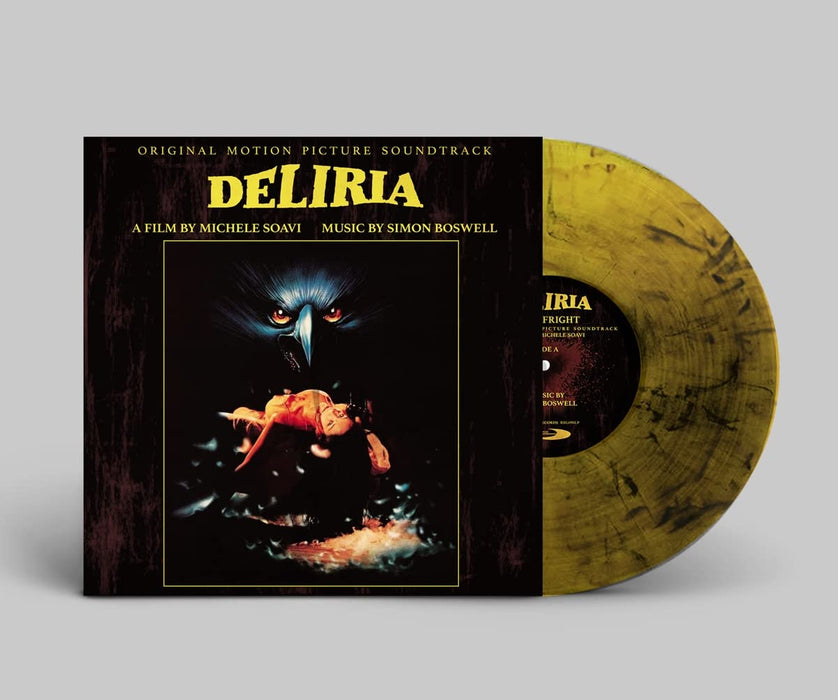 Simon Boswell - Deliria / Stage Fright (Marble Yellow Vinyl) O.S.T.;