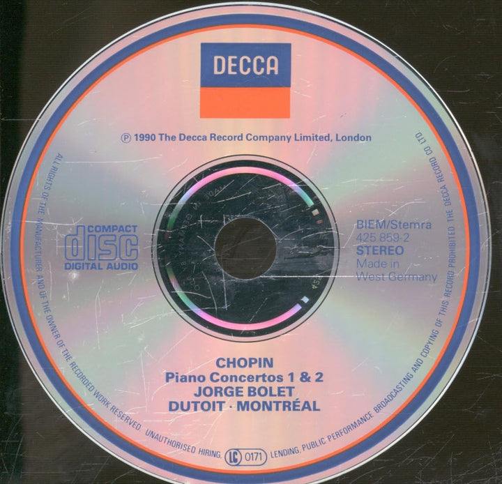 Fryderyk Chopin - Piano Concertos 1 &amp; 2;