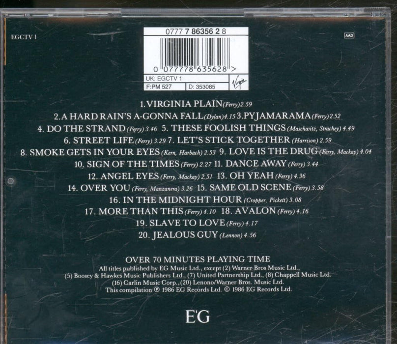 Bryan Ferry & Roxy Music - Street Life 20 Greatest Hits;