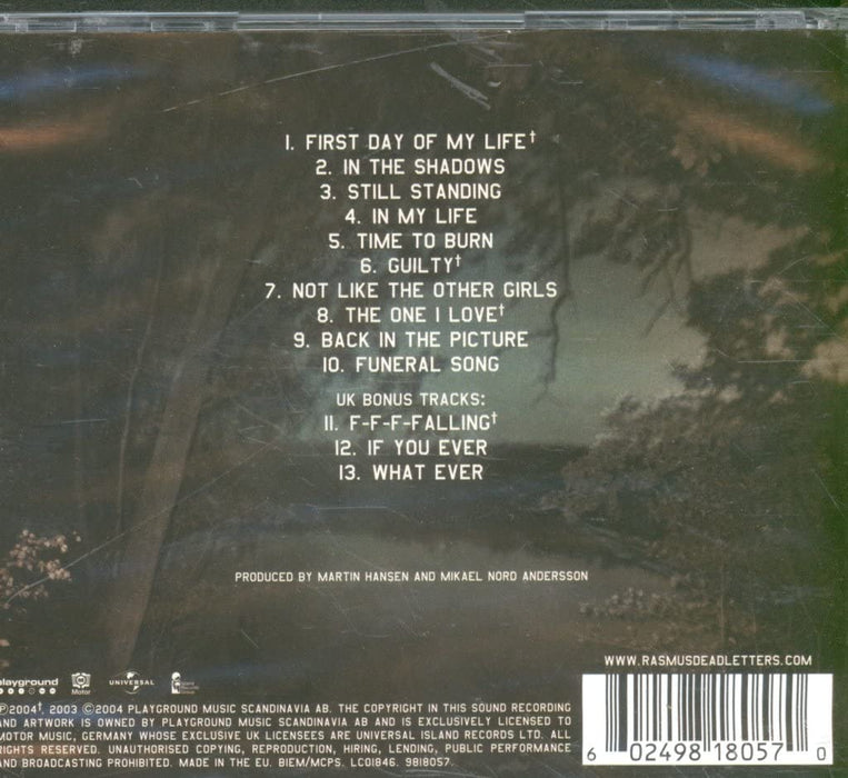 Rasmus (The) - Dead Letters;