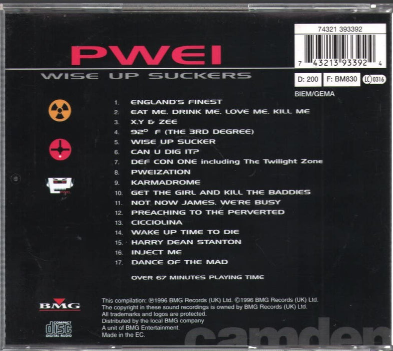 Pop Will Eat Itself - Wise Up Suckers;