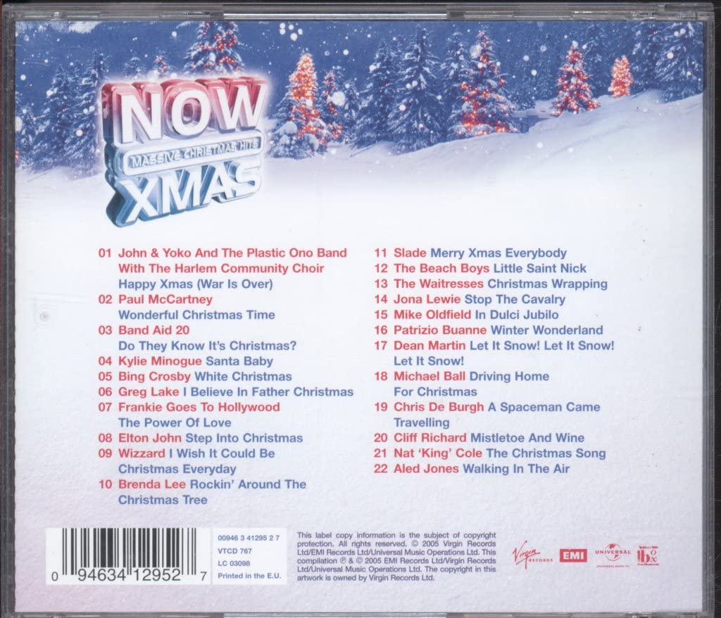 Now Xmas: Massive Christmas Hits / Various;