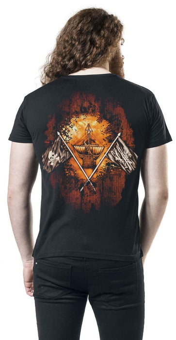 Running Wild - Under Jolly Roger (Album) (T-Shirt Unisex Tg. XL);