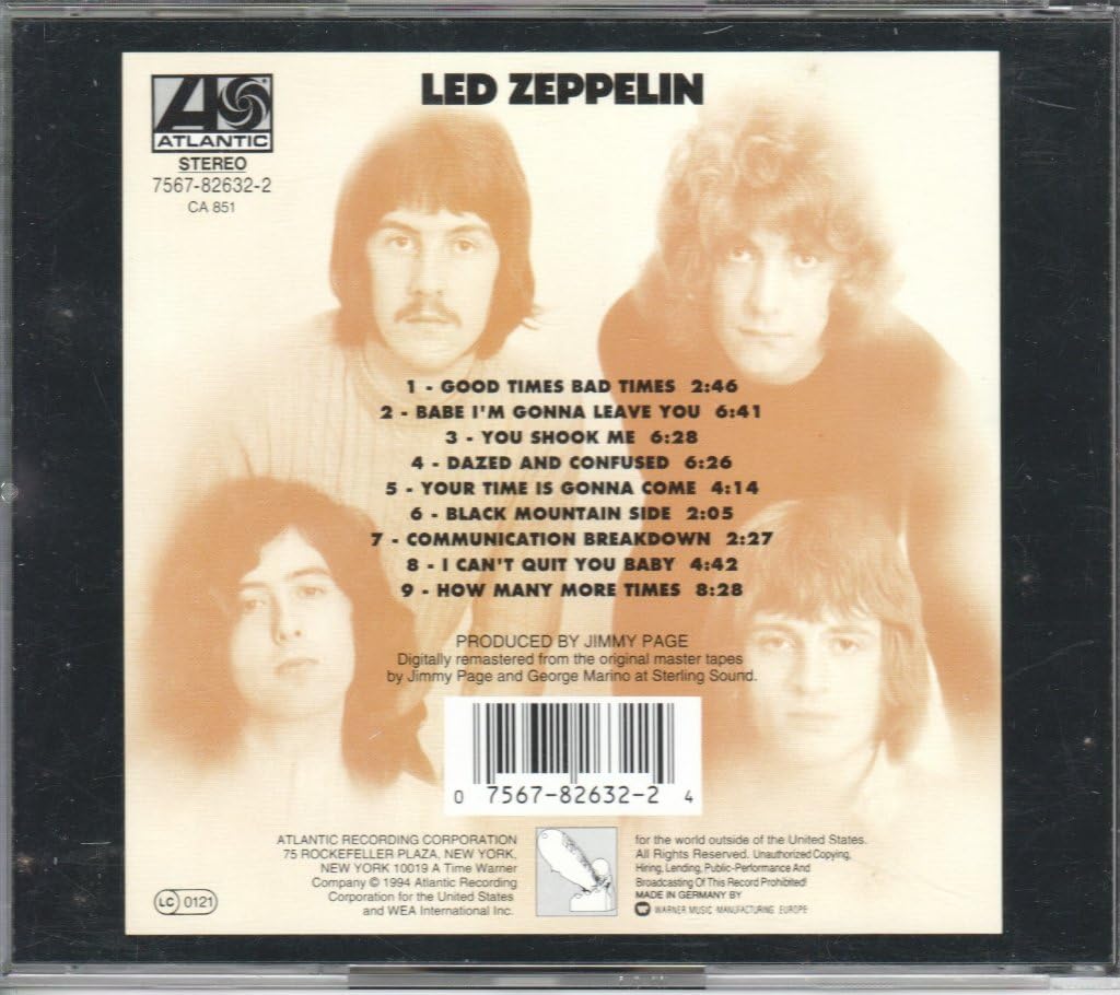 Led Zeppelin - Led Zeppelin I;