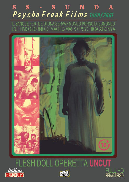 Ss Sunda - Psycho Freak Films 1999/2001 (Dvd+Libretto);