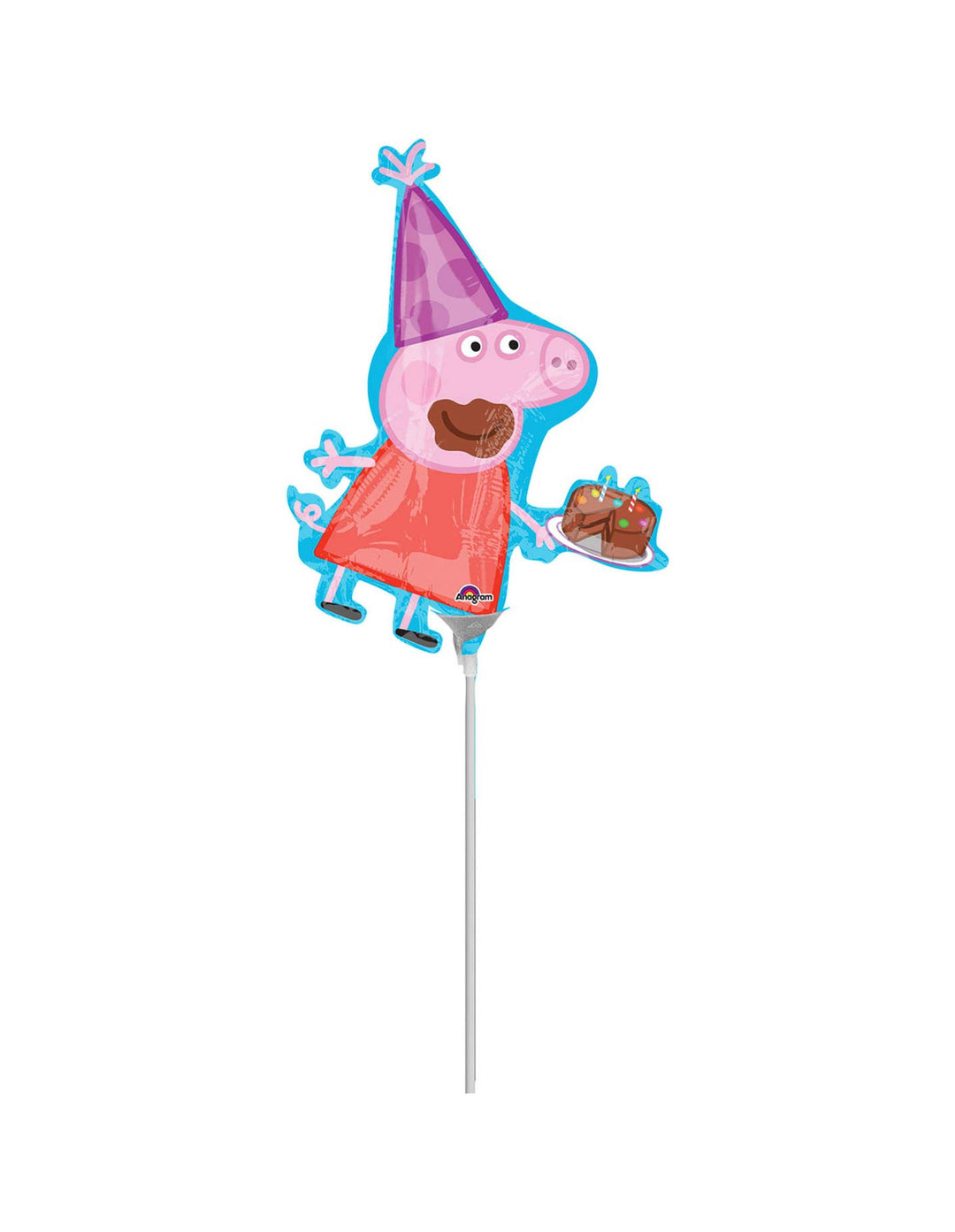 Peppa Pig: Anagram: Mini Shape "Peppa Pig" Foil Balloon, A30, B A30 Q;