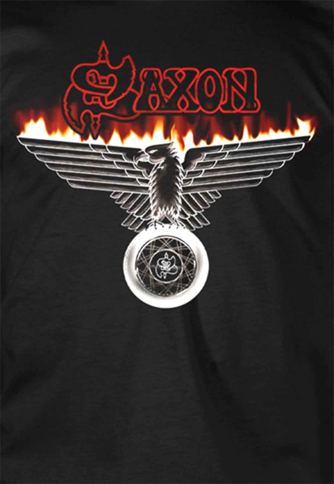 Saxon: Wheels Of Steel (T-Shirt Unisex Tg. S);